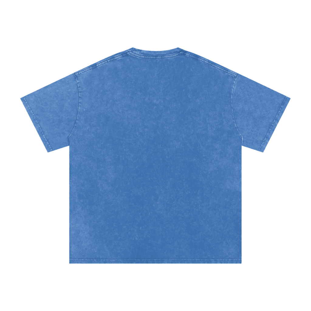 SAFARBYRAJ Acid Wash Oversize T-Shirt