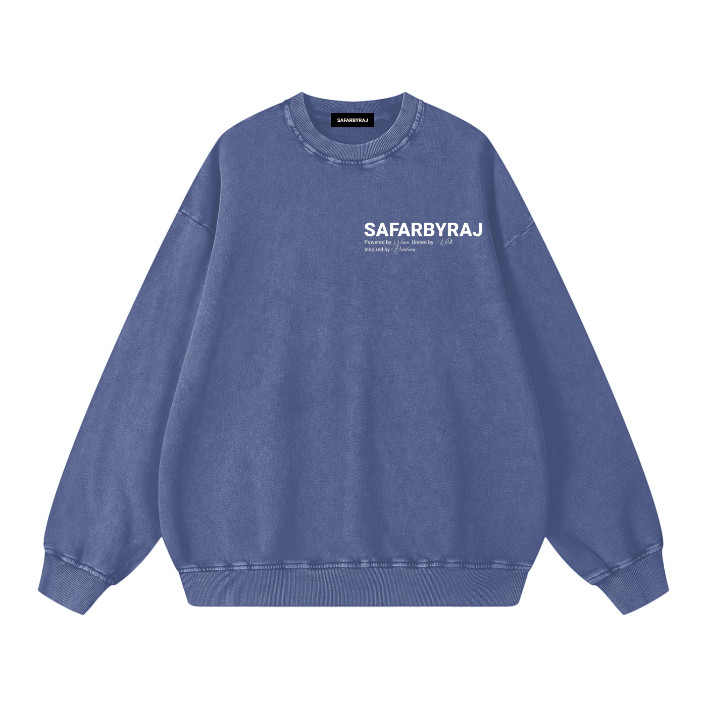 Hustler's Club Washed Oversized Sweatshirt