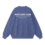 Hustler's Club Washed Oversized Sweatshirt
