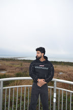 STAND ALONE Oversized Boxy Fleece Hoodie