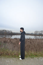 STAND ALONE Oversized Boxy Fleece Hoodie