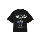 DA HOOD EDITION 1 FADED OVERSIZED TSHIRT