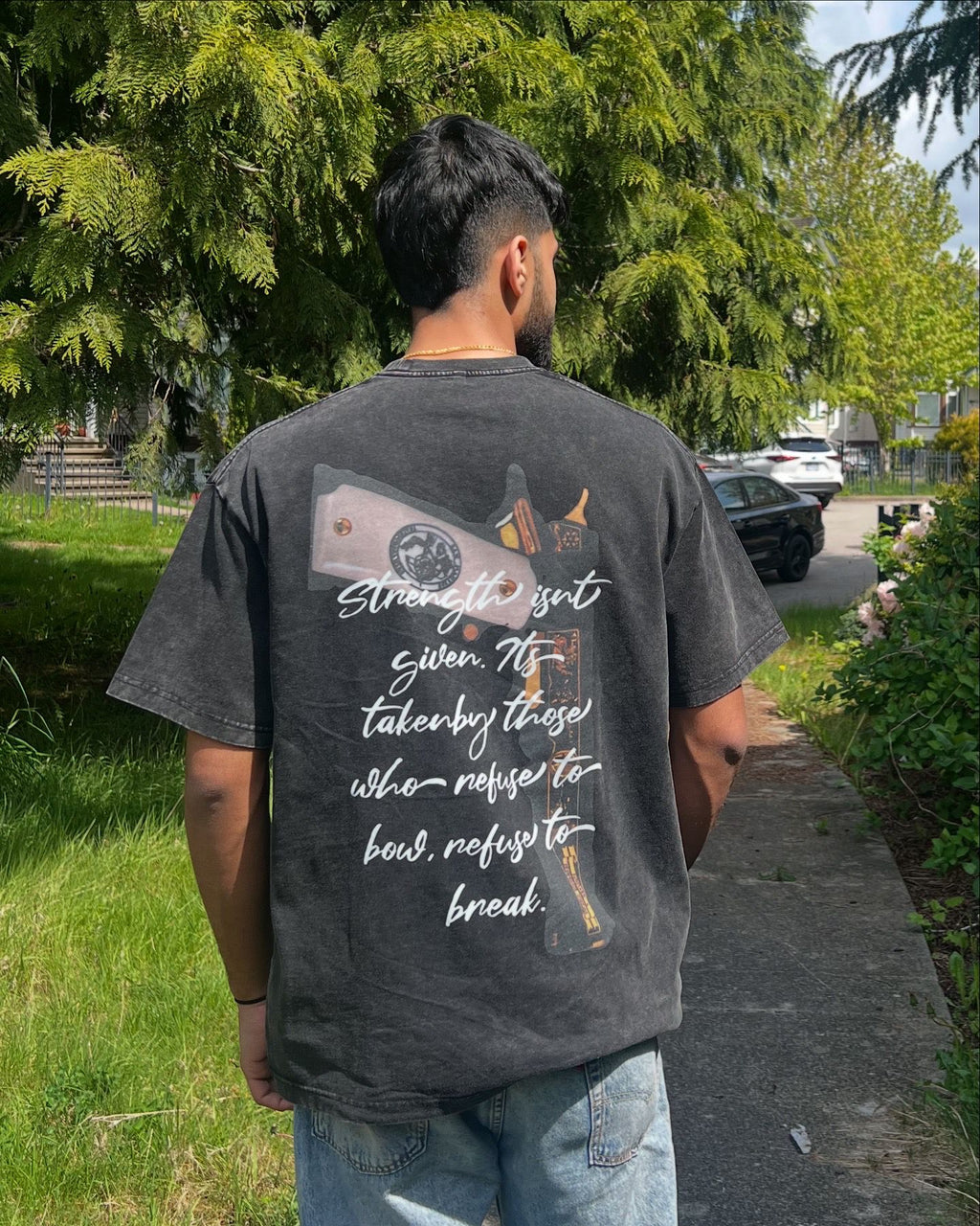 Astarr- Oversize AcidWash T-Shirt