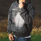 IDENTITY FADED ZIP UP HOODIE