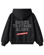 STAND ALONE Oversized Boxy Fleece Hoodie