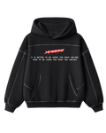 STAND ALONE Oversized Boxy Fleece Hoodie