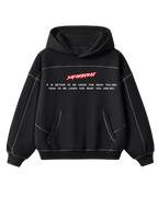 STAND ALONE Oversized Boxy Fleece Hoodie
