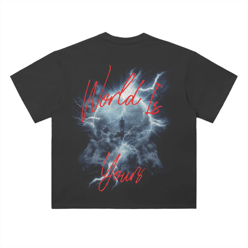 WORLD IS YOURS Drop Shoulder T-Shirt