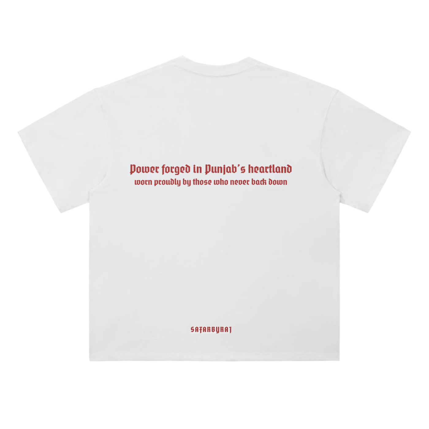 We From Punjab Drop Shoulder T-Shirt